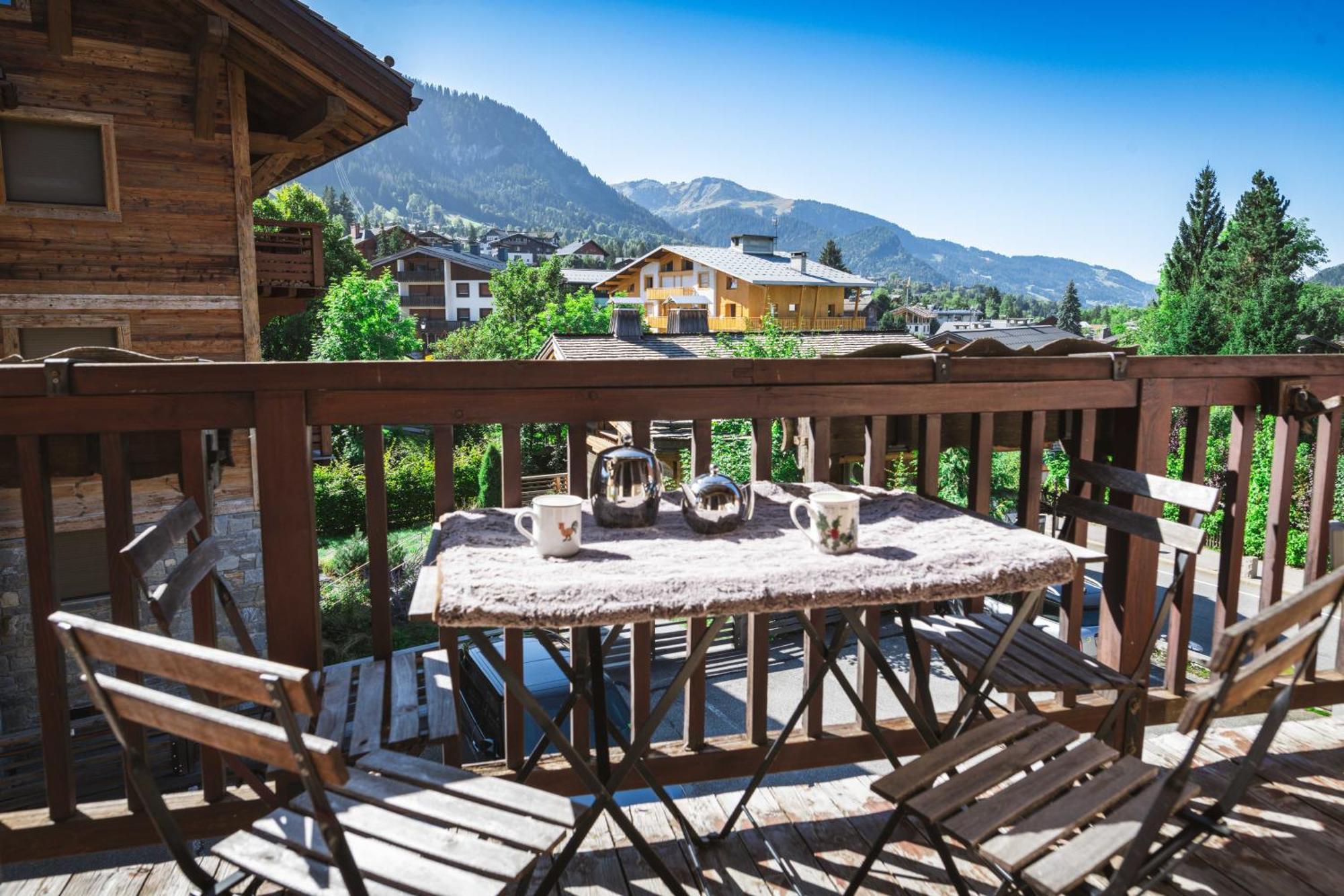 Warm 2-Bedroom Apartment Near The Tourist Office Megève Екстериор снимка
