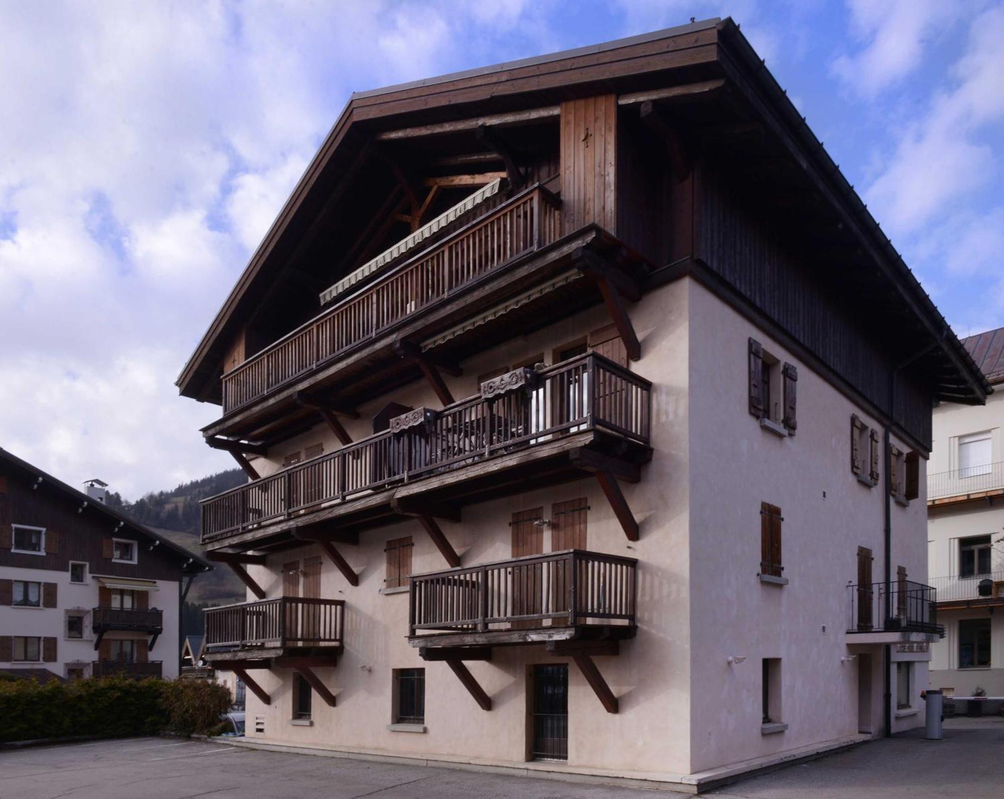 Warm 2-Bedroom Apartment Near The Tourist Office Megève Екстериор снимка